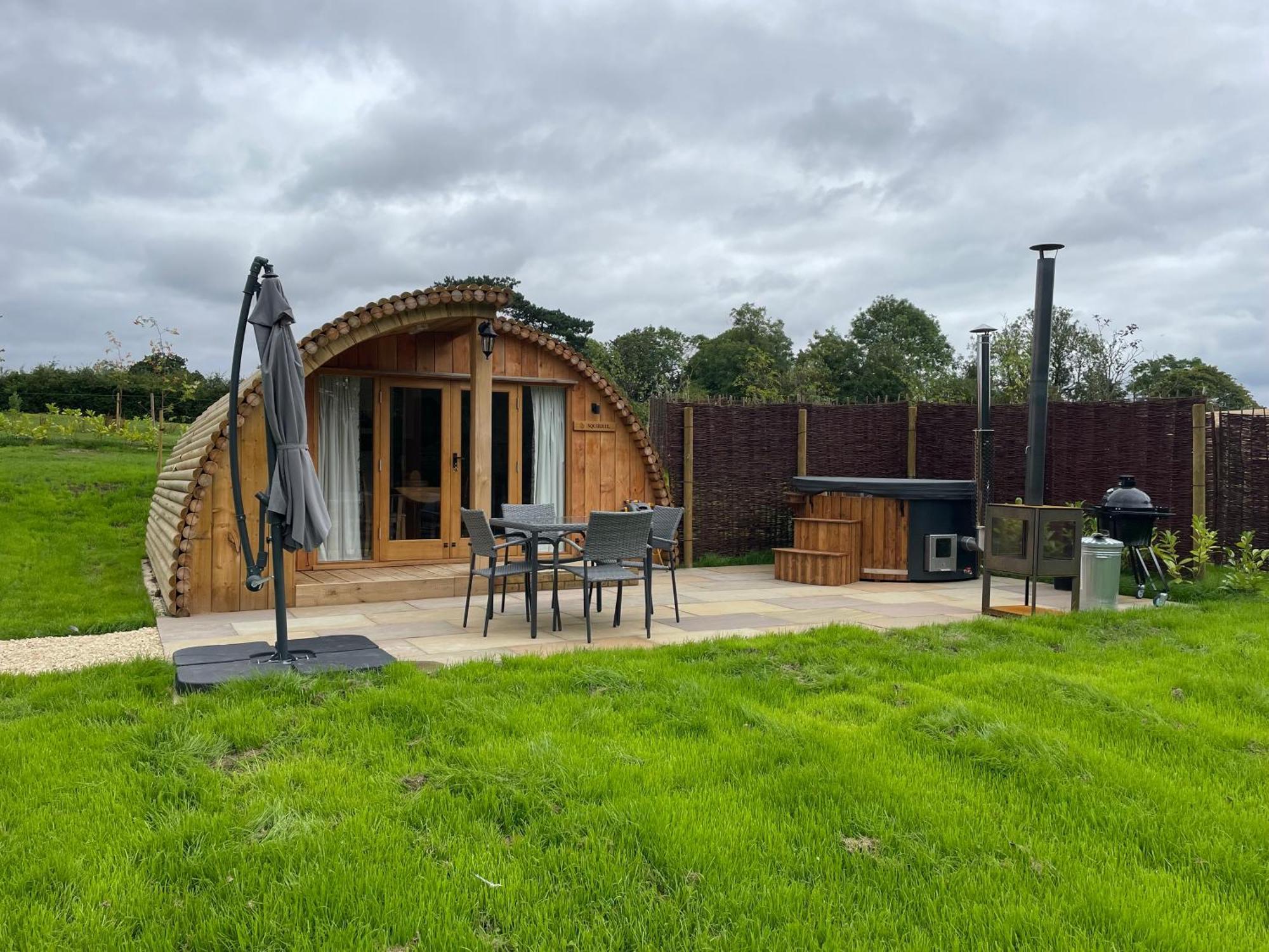 Wimbish Hall Cabins Eksteriør billede